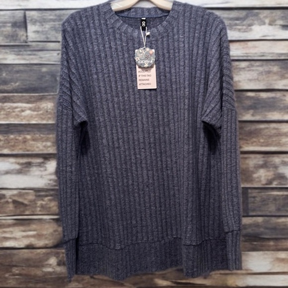 NWT Womens Sweaters Dressy Casual Crewneck Long Sleeve Shirts Loose Fit Size XL - Picture 9 of 11